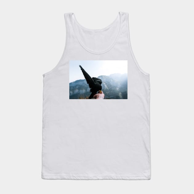 Flying Mountain Bird - Wildlife Photography Tank Top by regnumsaturni